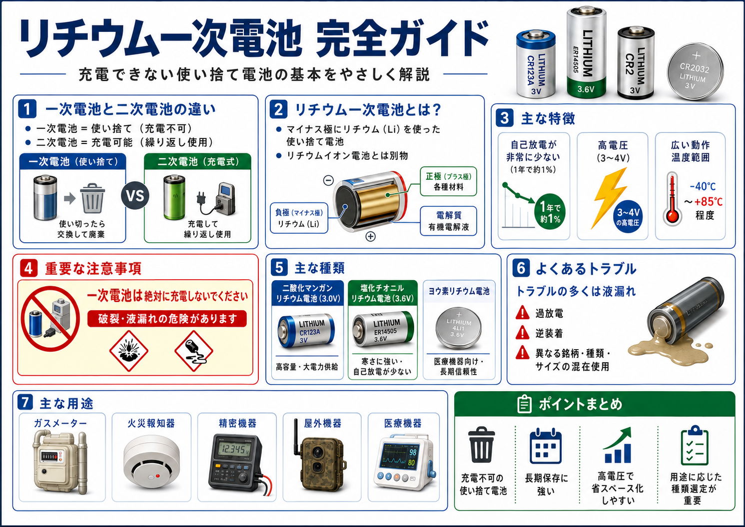 リチウム電池完全ガイド